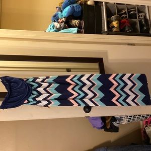 Multicolor Sundress w/ belt